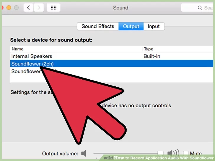 Mac audio settings
